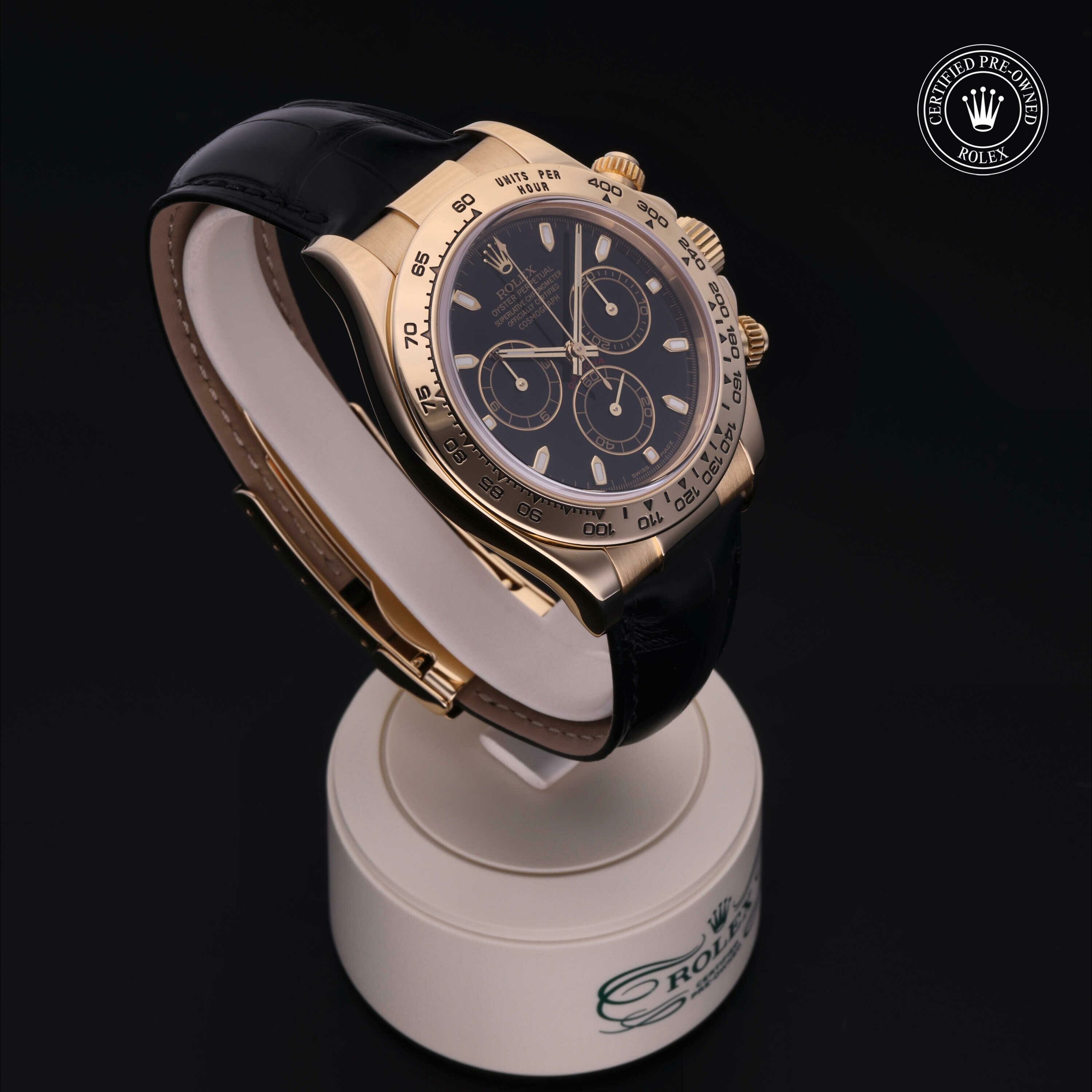 Rolex Oyster Perpetual Cosmograph Daytona in Gold 18 Carat Yellow M116518-0033 at Hall of Time - view 32
