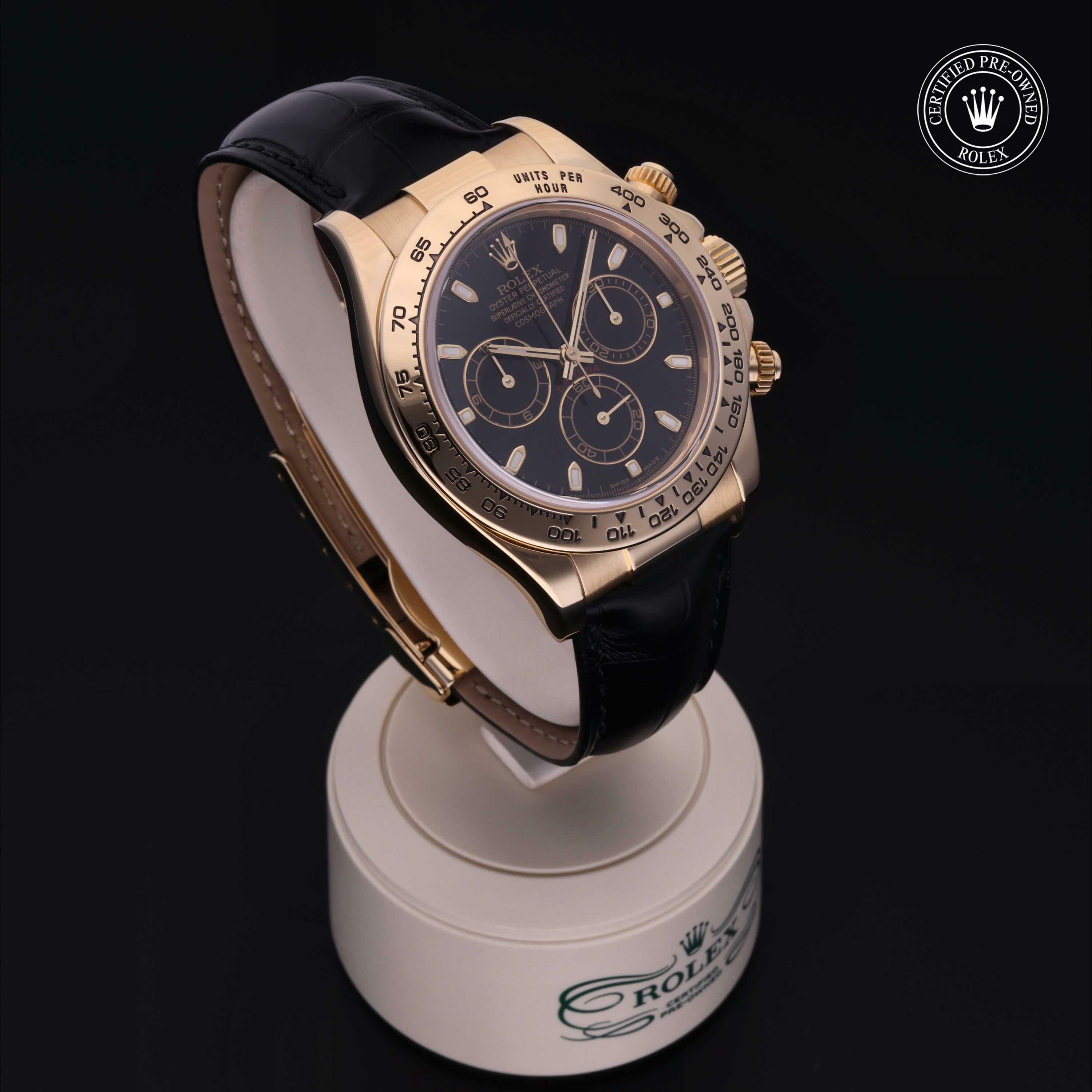 Rolex Oyster Perpetual Cosmograph Daytona in Gold 18 Carat Yellow M116518-0033 at Hall of Time - view 33