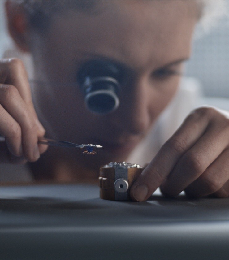 Horlogevakmanschap van Rolex - Hall of Time