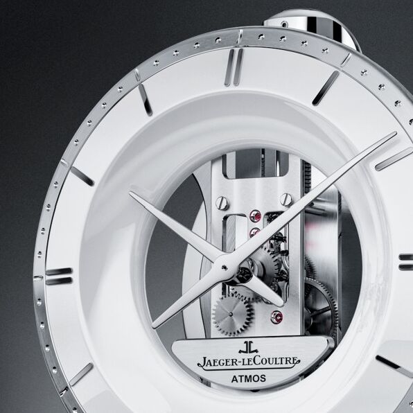 Cadran Jaeger-LeCoultre Atmos Infinite Halo, vue trois quarts