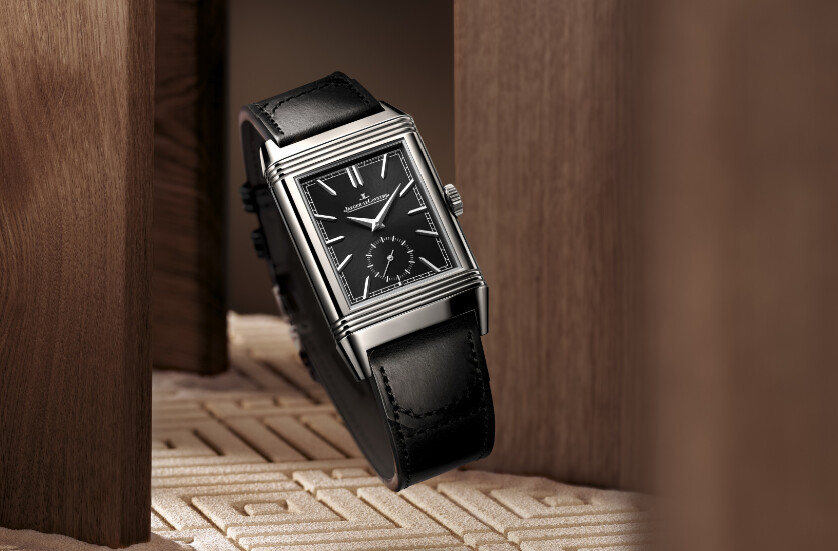 Montre Jaeger-LeCoultre Reverso Tribute Duoface Small Seconds vue de face
