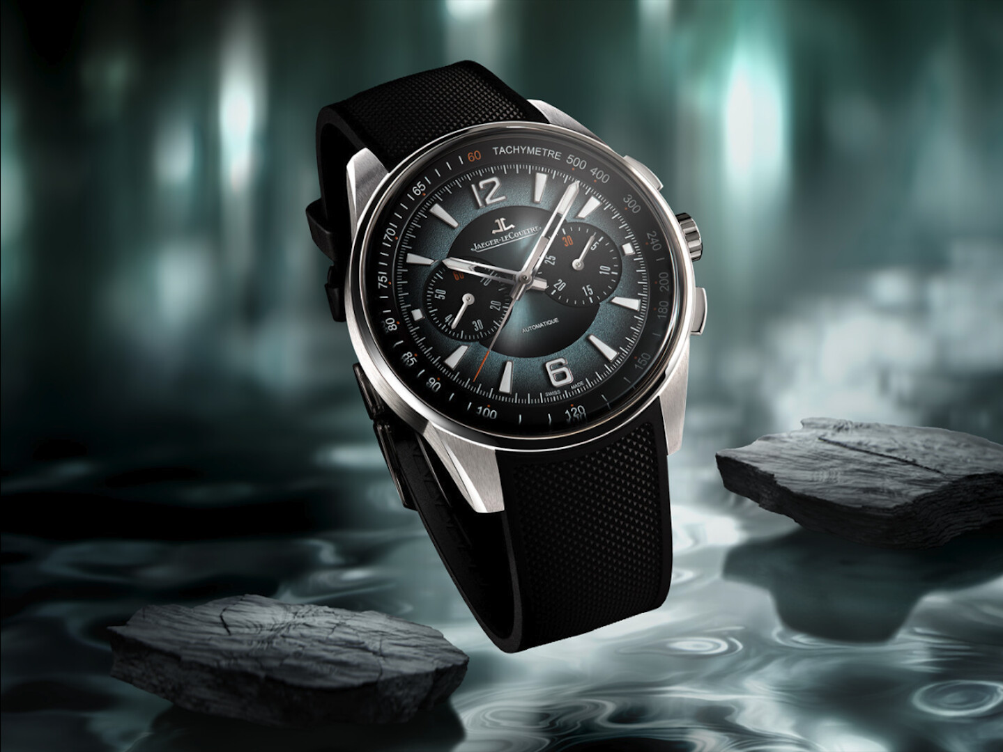 Montre Jaeger-LeCoultre Polaris Chronograph Ocean Grey vue de face