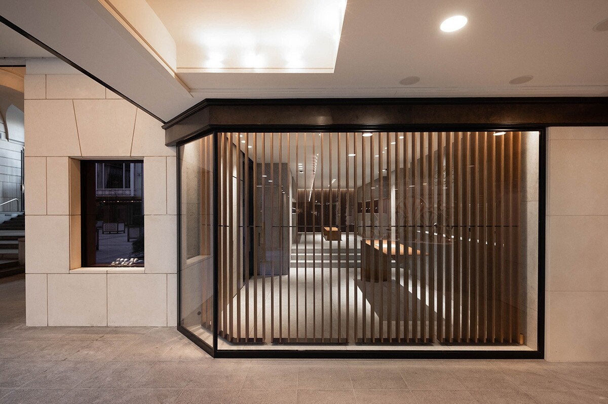 Renovation of the Hall Of Time store with a view of the interior