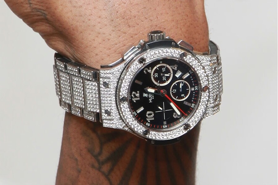 Hublot Big Bang watch worn on the wrist