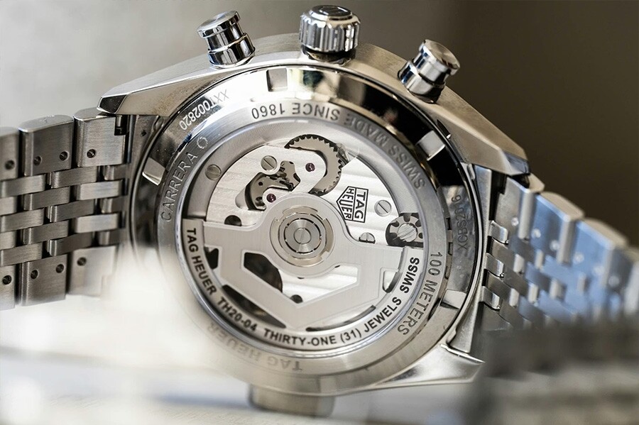 Mechanisme van het TAG Heuer Carrera Chronograph Seafarer-horloge