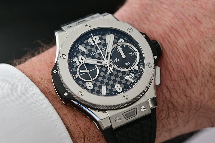 Hublot Big Bang Original Unico Collection watch worn on the wrist