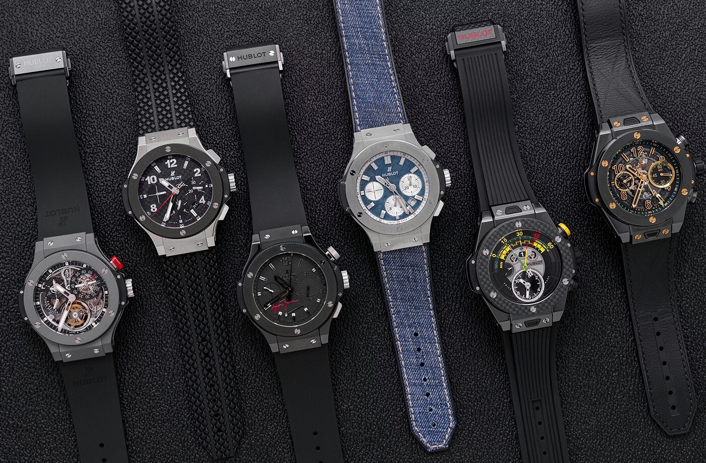Hublot Big Bang watch models with open bracelets