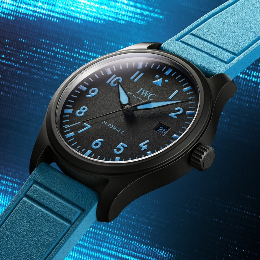 Pilotenhorloge Automatic 41 George Russell zijaanzicht