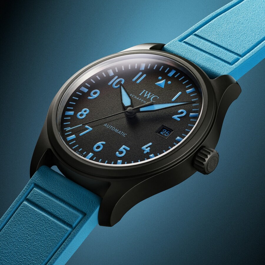 Pilotenhorloge Automatic 41 George Russell, zijaanzicht