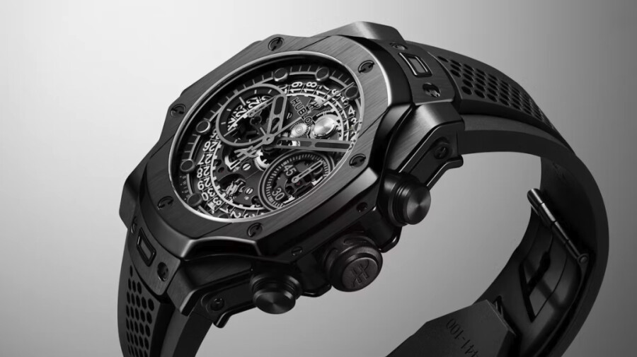 Hublot Big Bang Unico Samuel Ross watch seen from the side