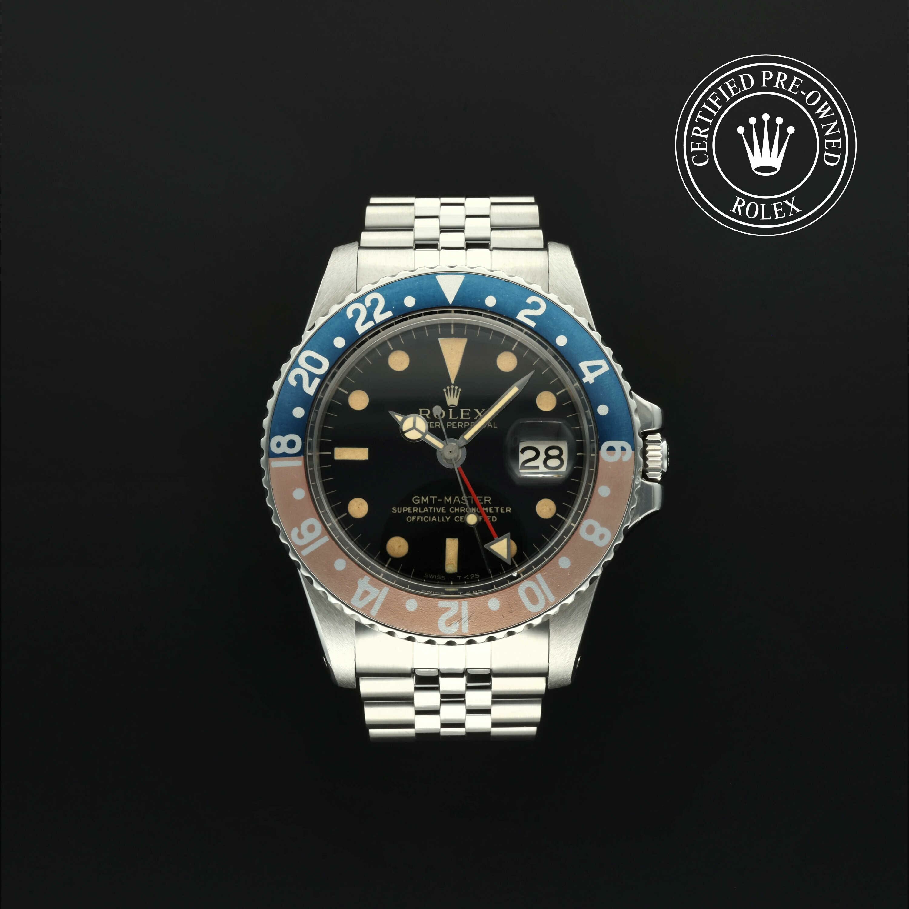 Rolex GMT MASTER en Acier  chez Hall of Time