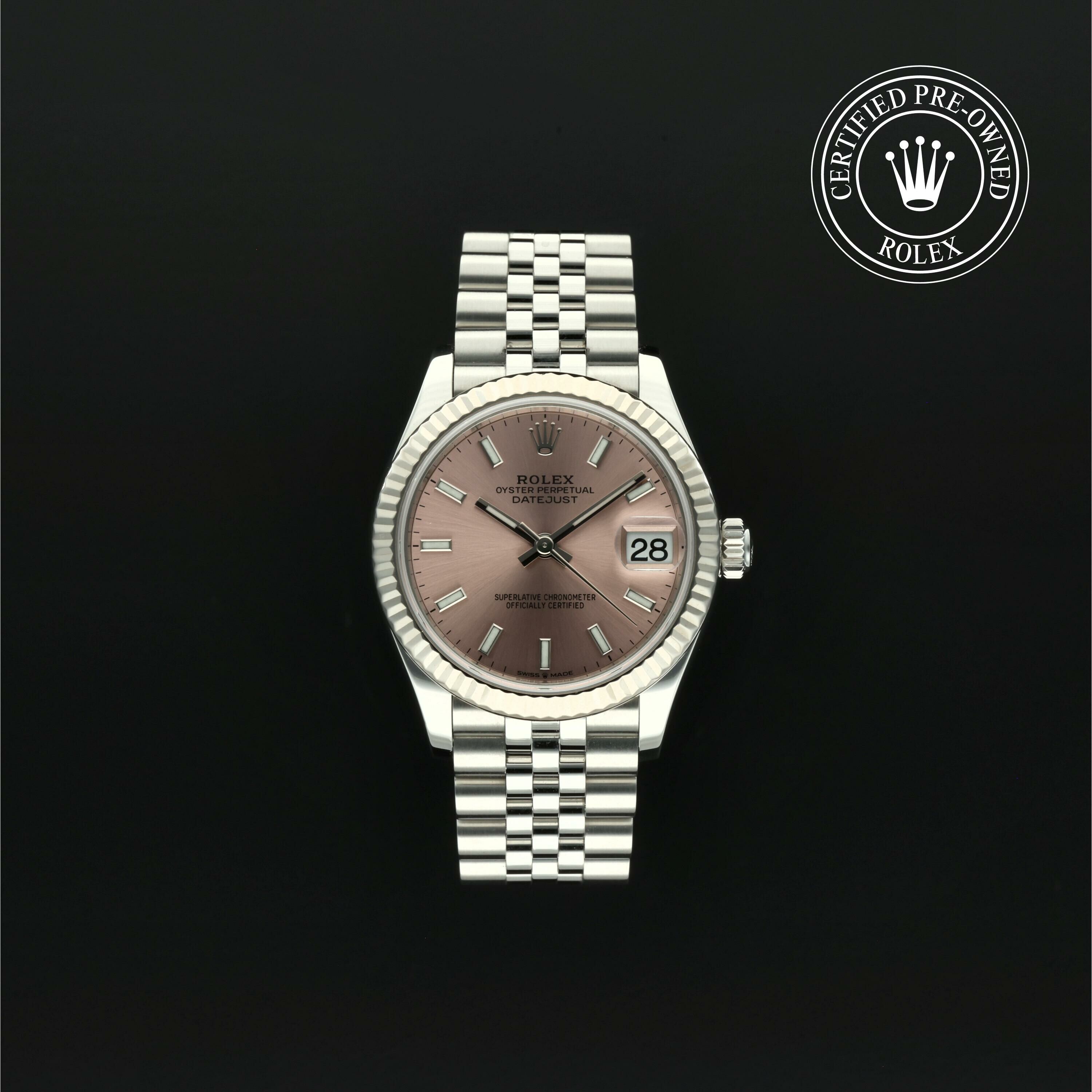 Rolex Datejust 31 in Rolesor 18 karaat Wit M278274-0014 at Hall of Time