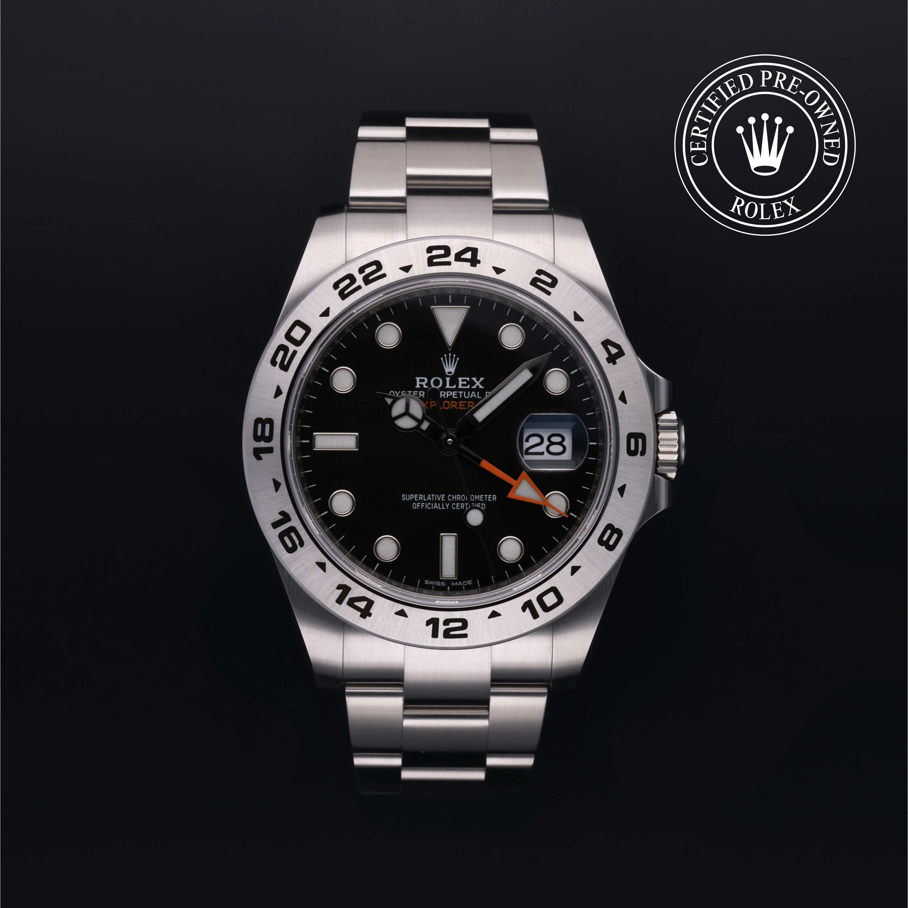 Rolex Explorer II in Staal M216570-0002 at Hall of Time