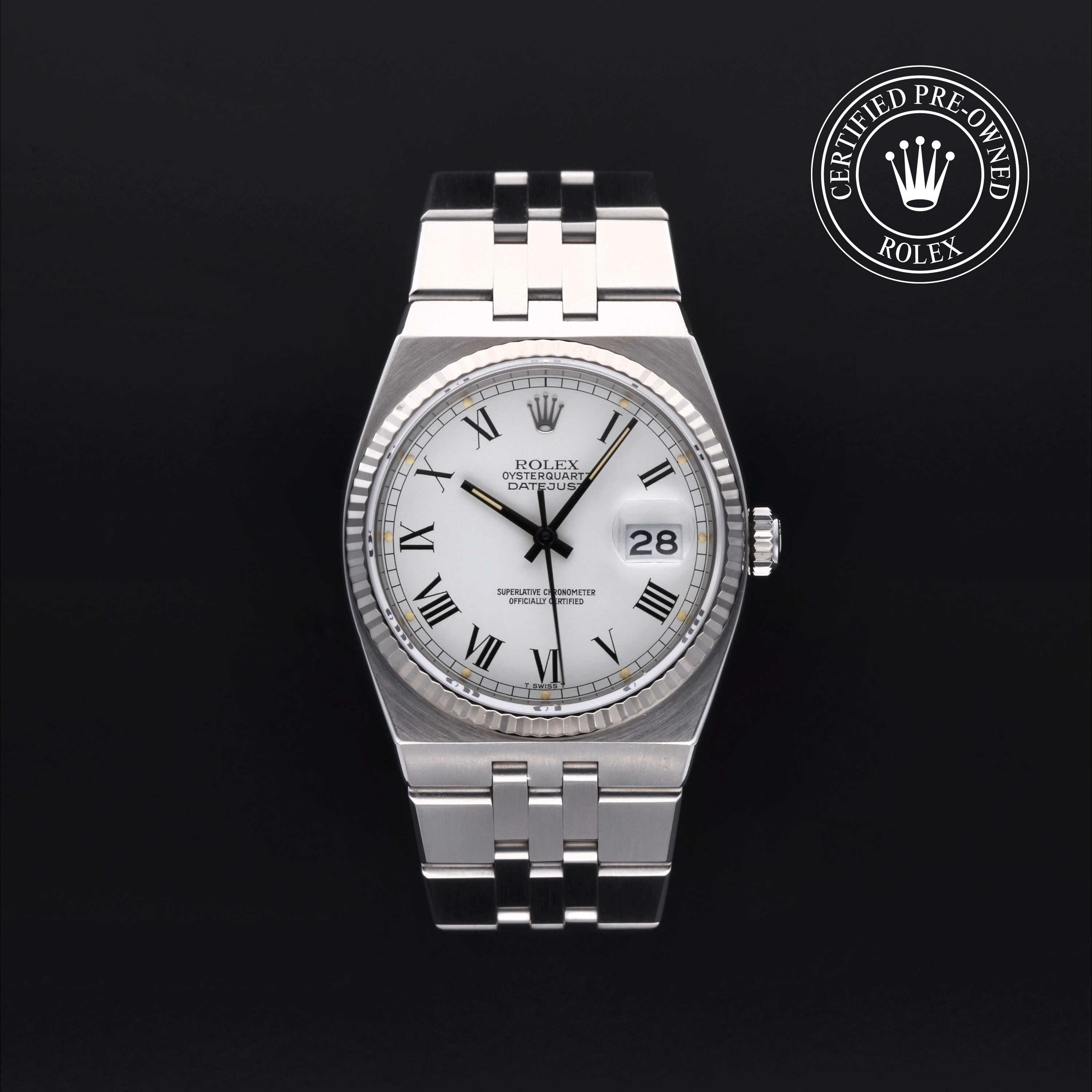 Rolex Oyster Perpetual Datejust 36 in Rolesor 18 Carat White M17014-0005 at Hall of Time