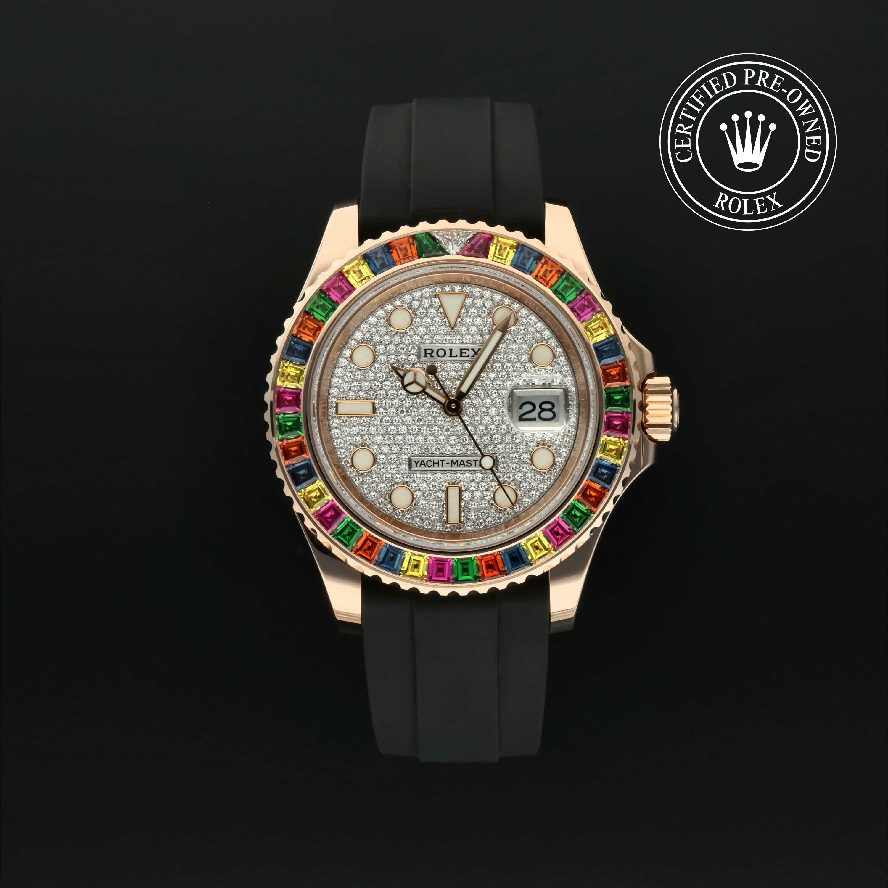 Rolex Oyster Perpetual Yacht-Master 40 in Goud 18 karaat Rood M116695SATS-0001 at Hall of Time