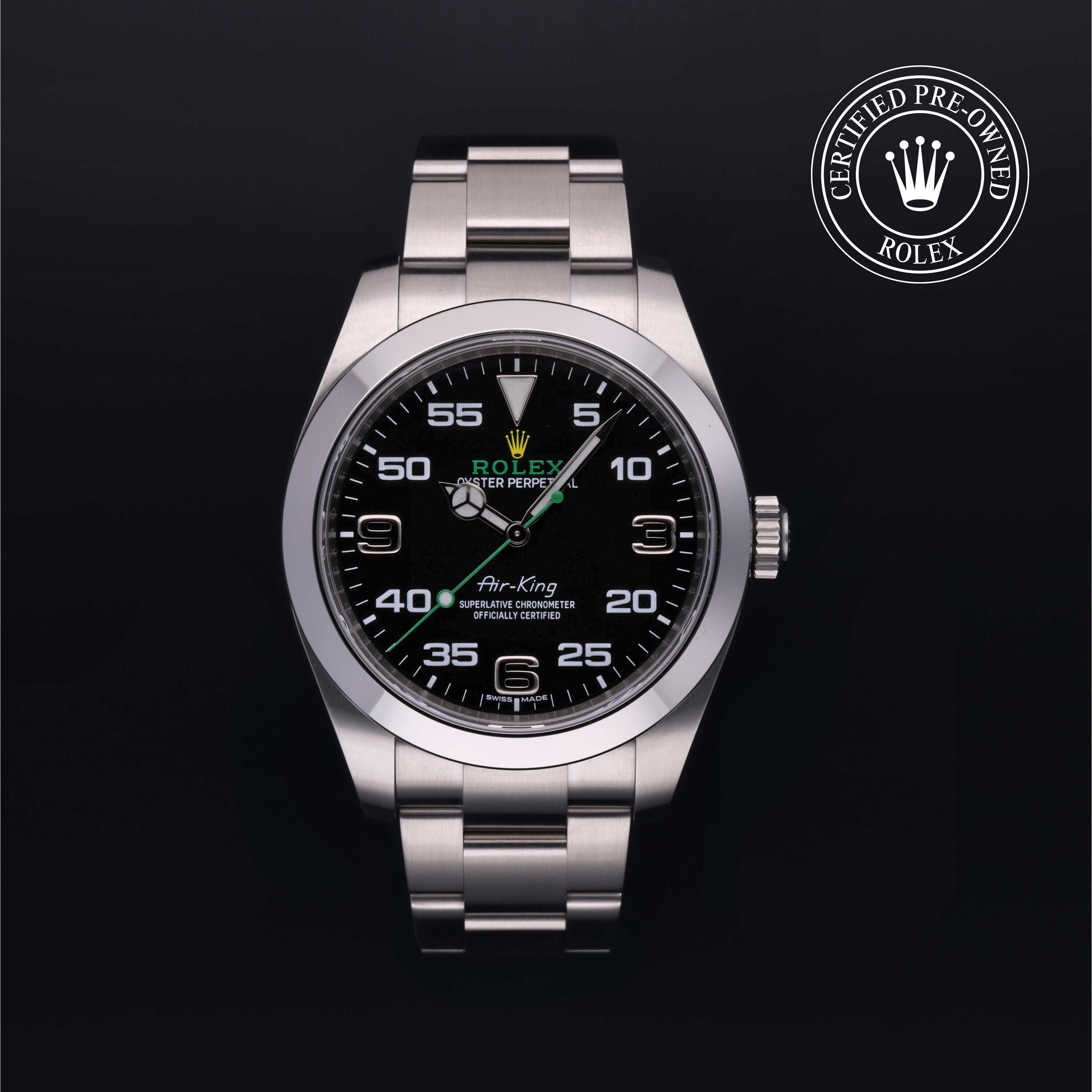 Rolex Air-King en Acier M116900-0001 chez Hall of Time