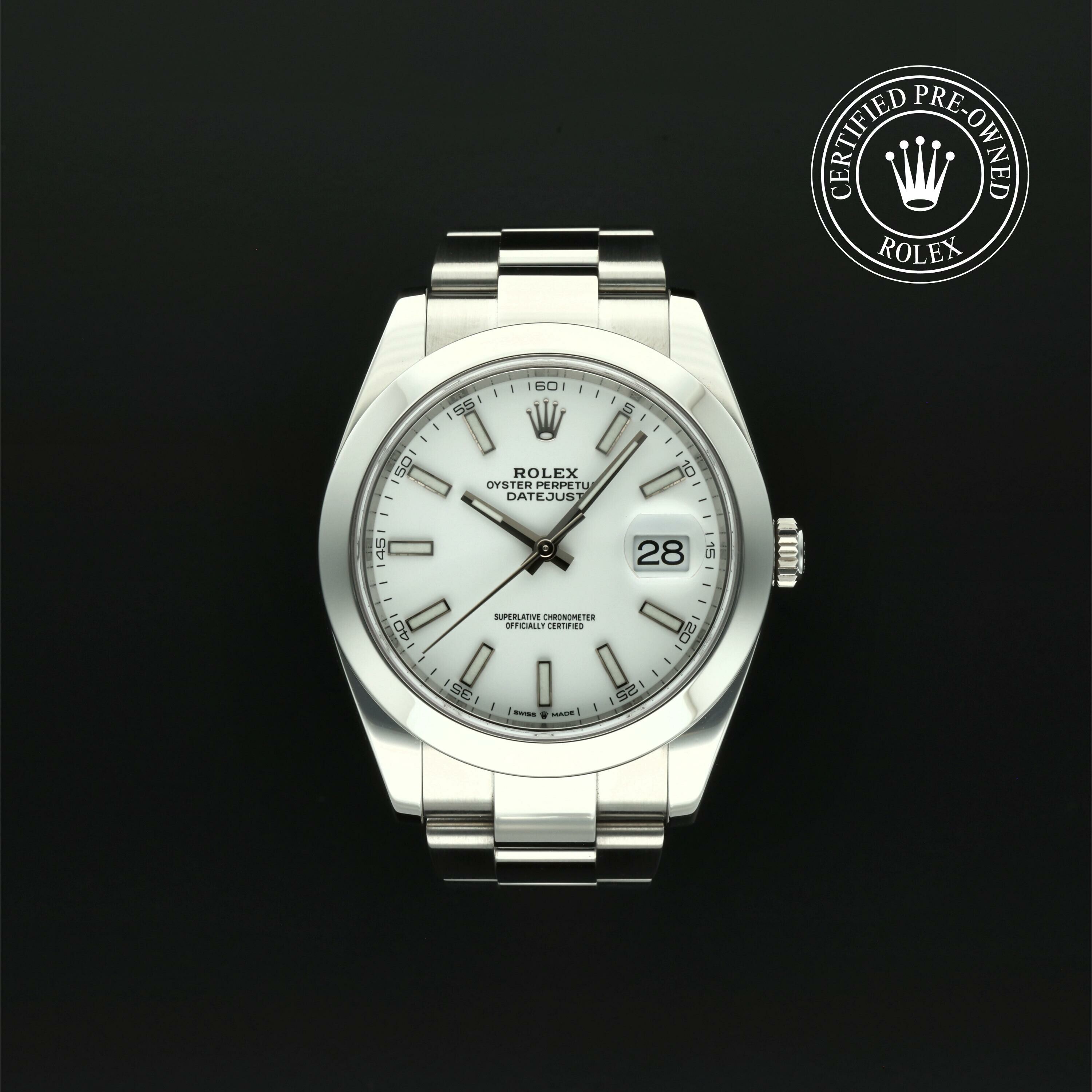Rolex Datejust 41 en Acier M126300-0006 chez Hall of Time