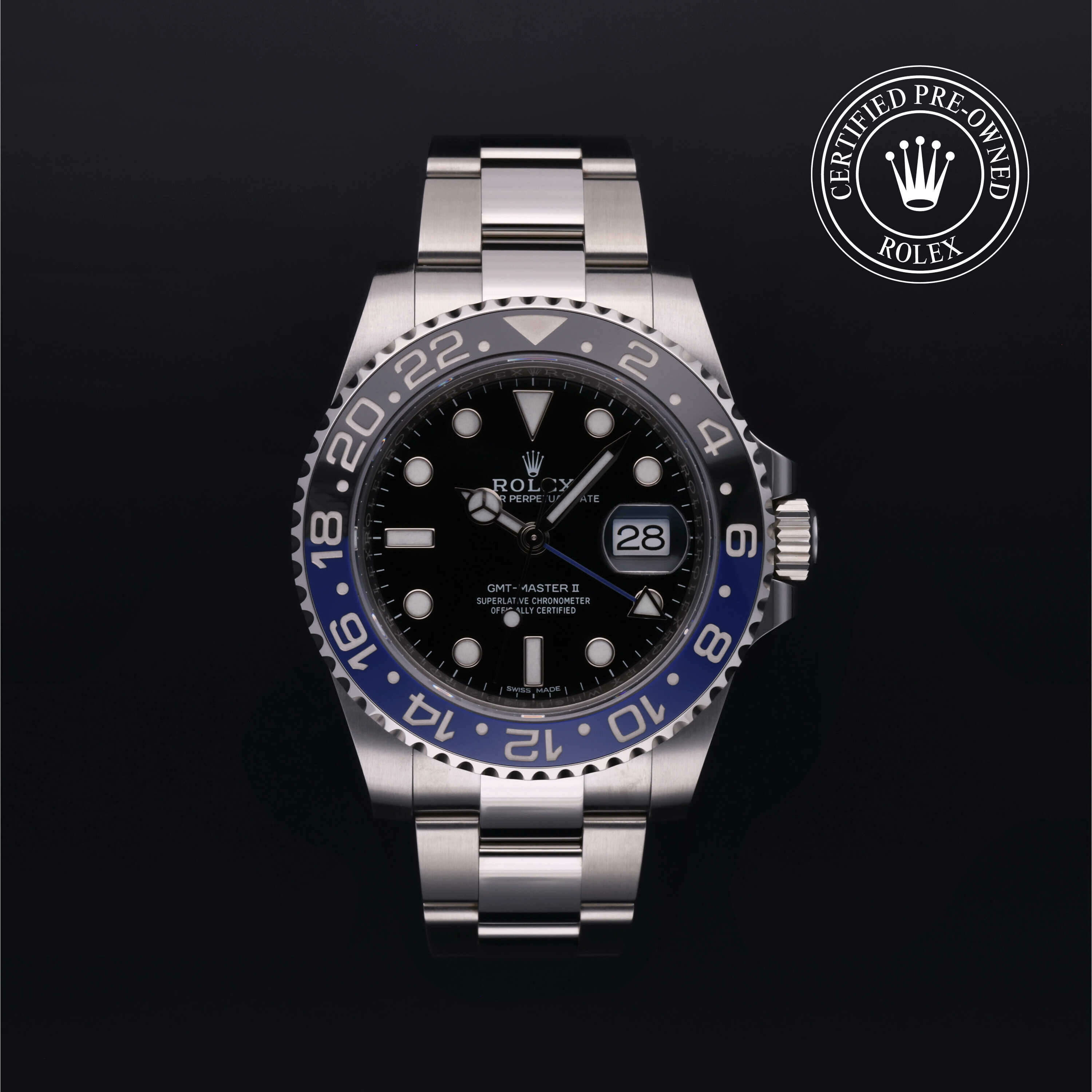 Rolex GMT-Master II en Acier M116710BLNR-0002 chez Hall of Time