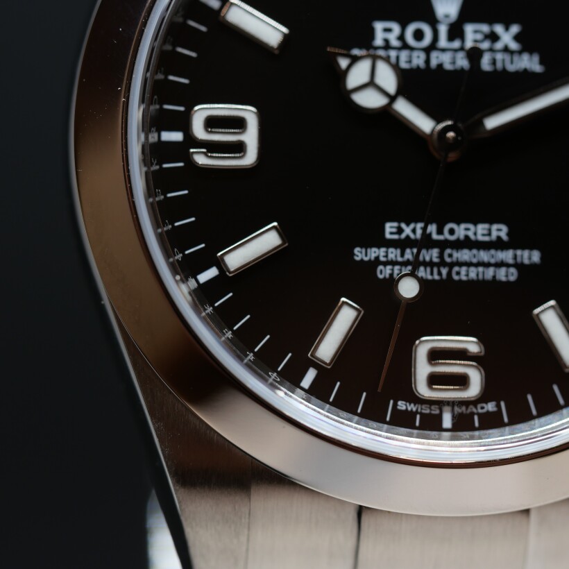 Montre Rolex Explorer 39 Noir