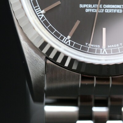 Rolex DateJust 36 Black Dial