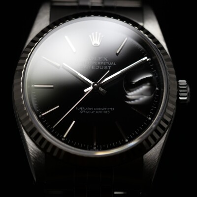 ROLEX Datejust 36 black dial