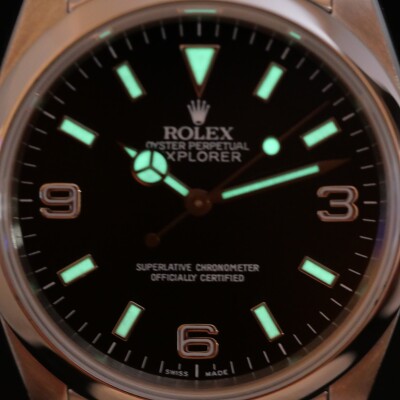 Rolex Eplorer 14270 black dial