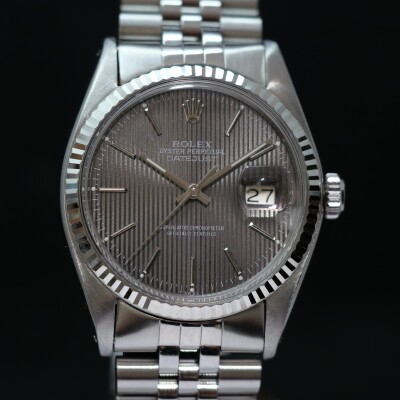 Rolex Datejust 36 16014 Grey tapestry Dial