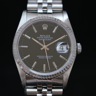 Rolex Datejust 36 Black dial