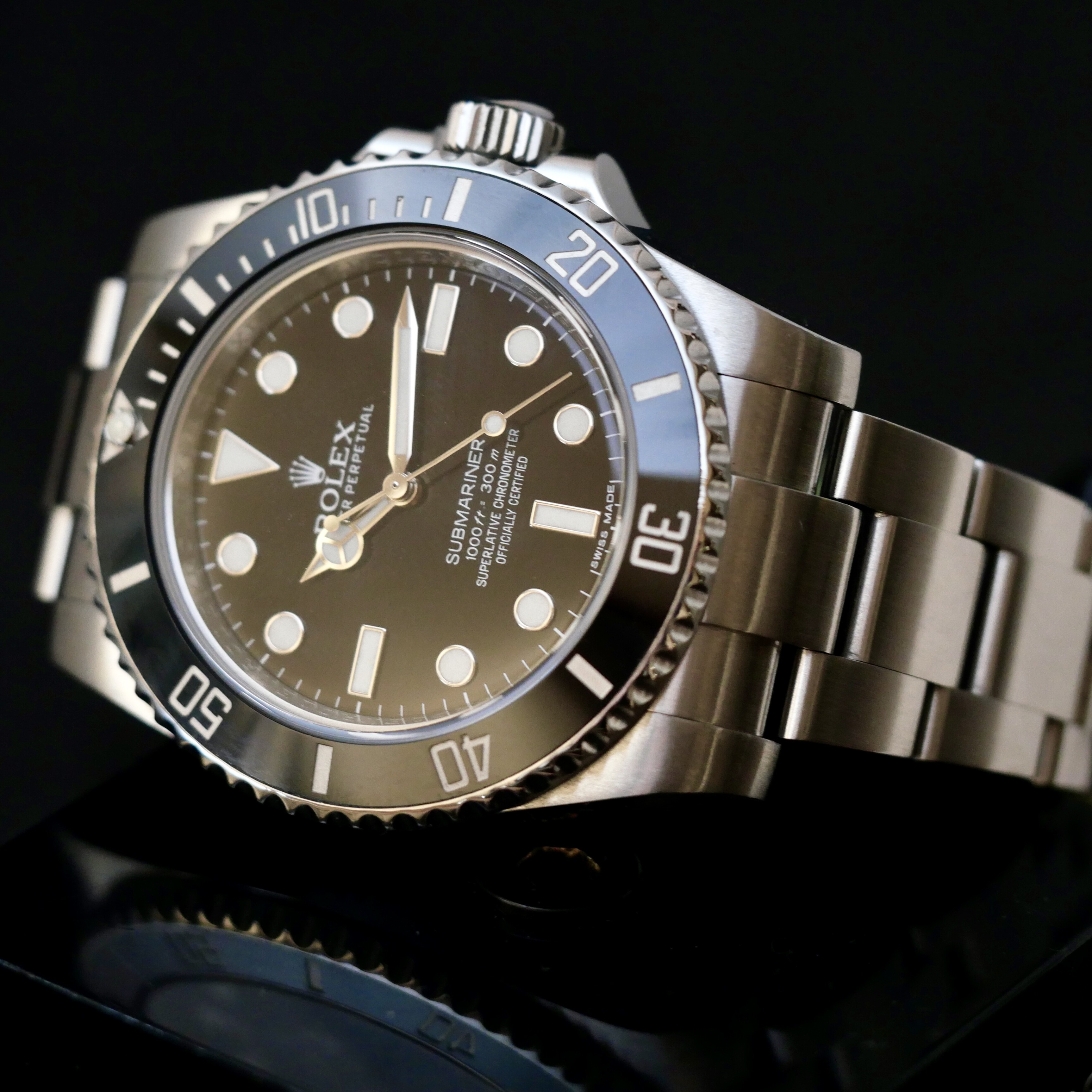 Montre Rolex Submariner No date vue 1
