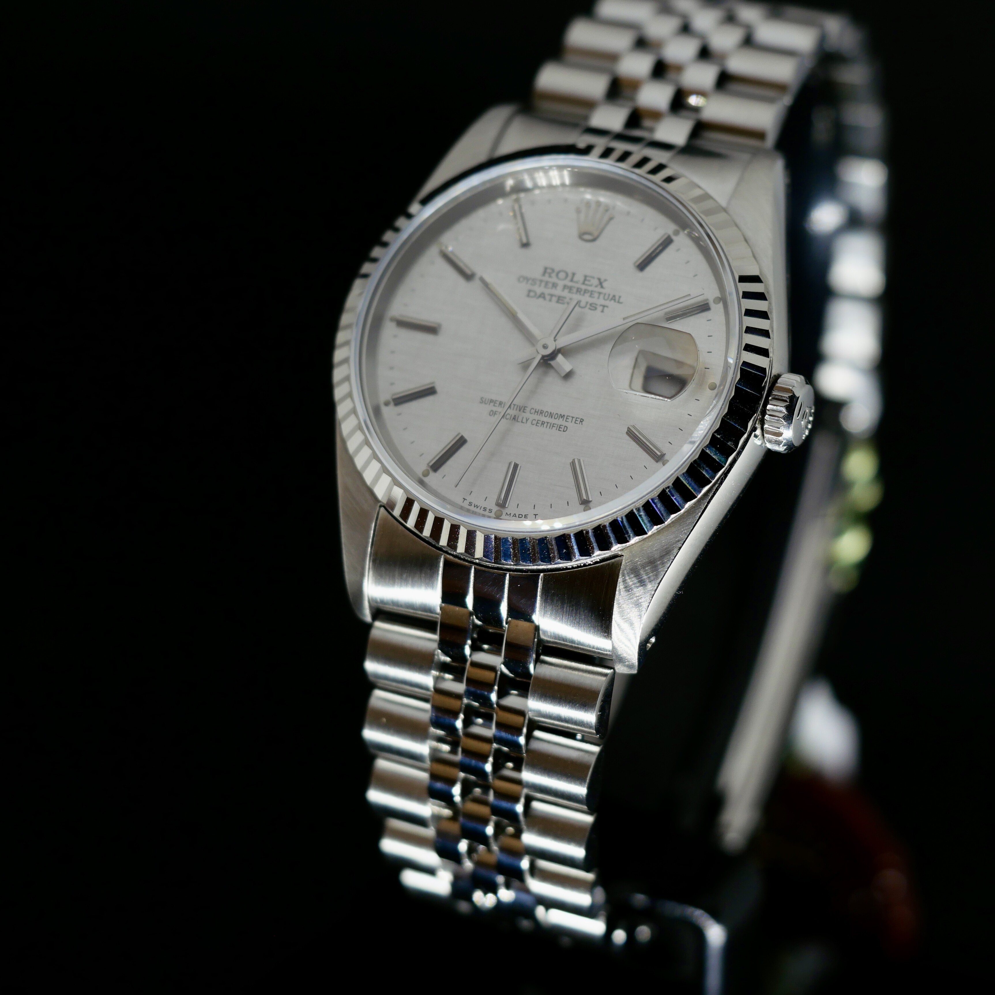 Rolex Datejust 36 16243 Linen Dial vue 1