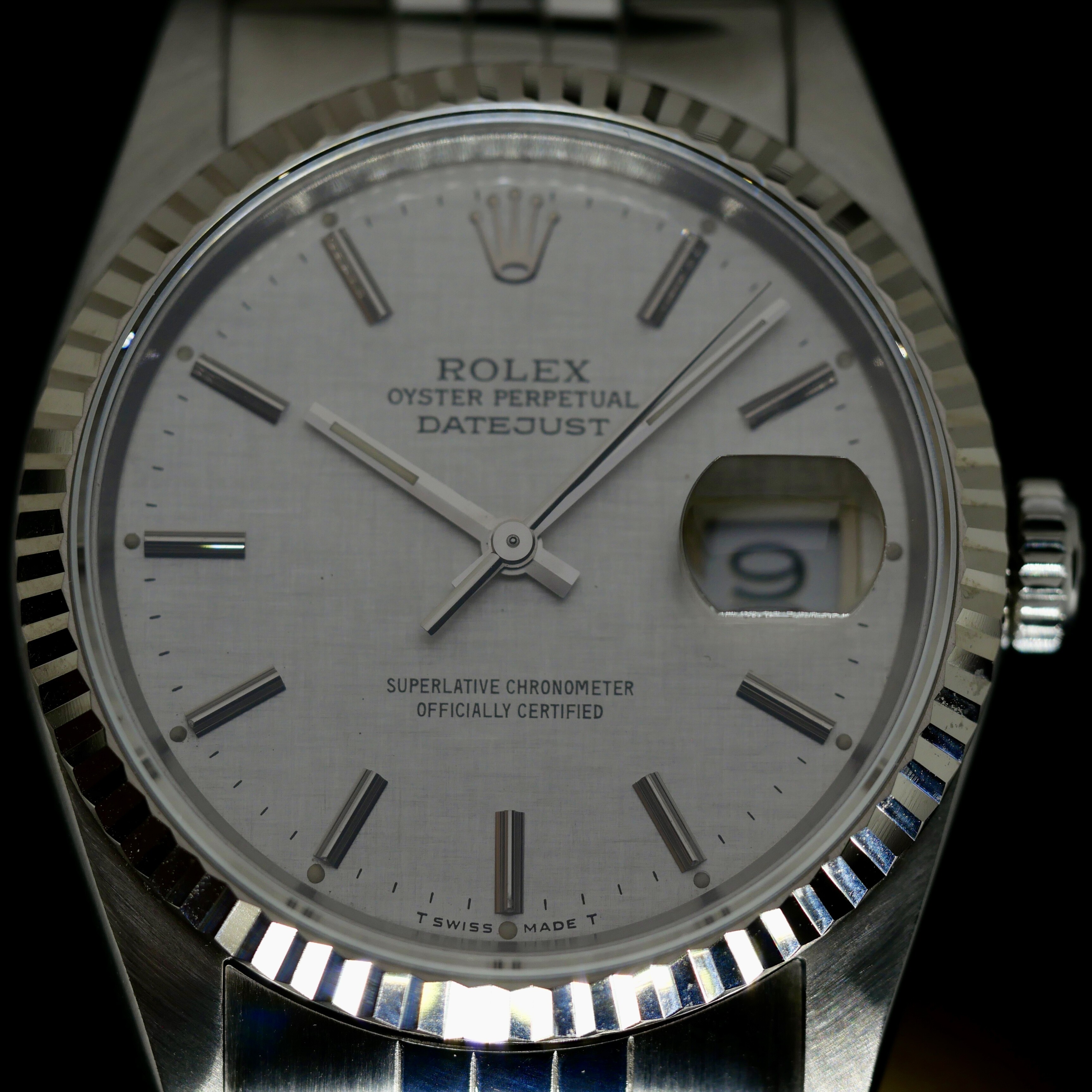 Rolex Datejust 36 16243 Linen Dial vue 7