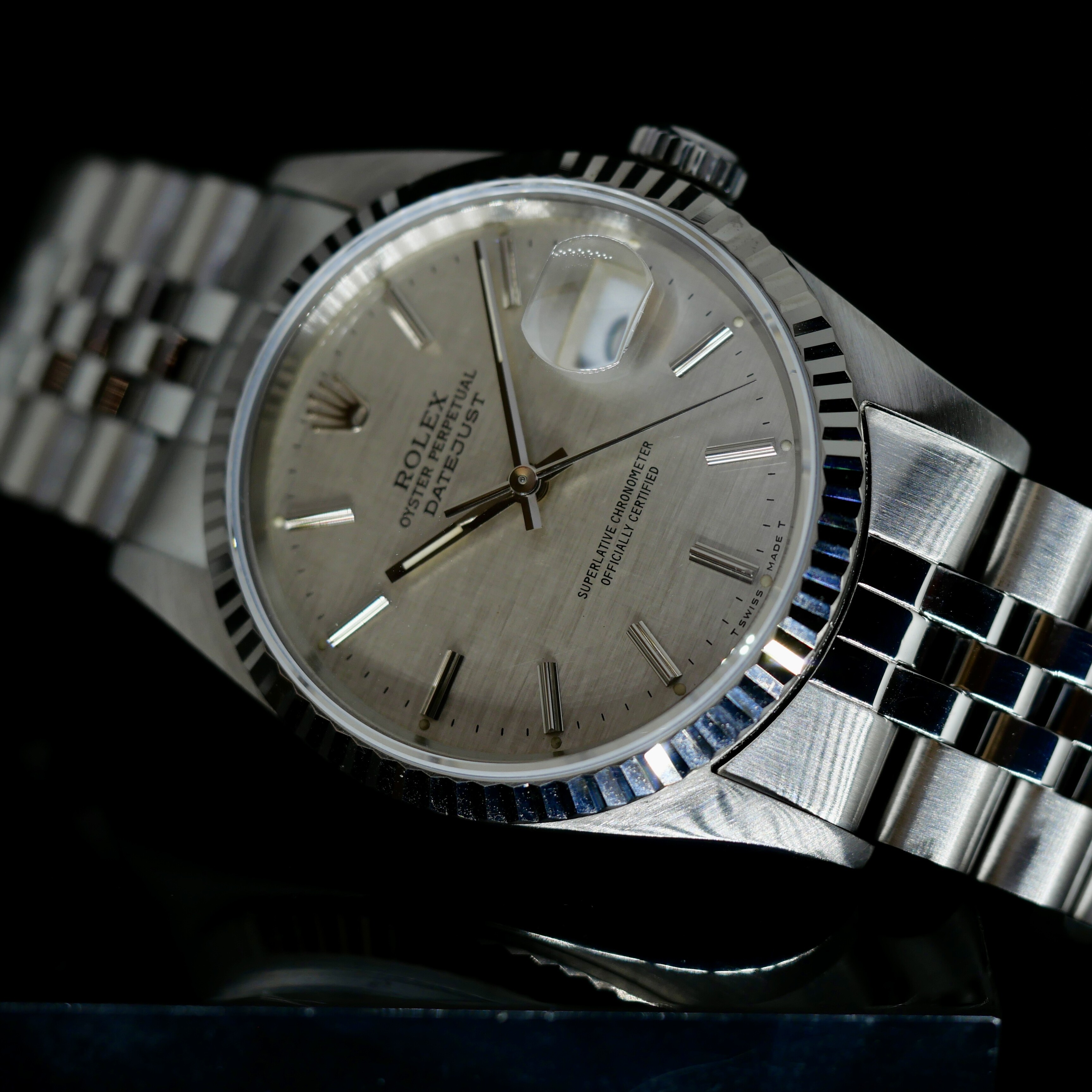 Rolex Datejust 36 16243 Linen Dial vue 3