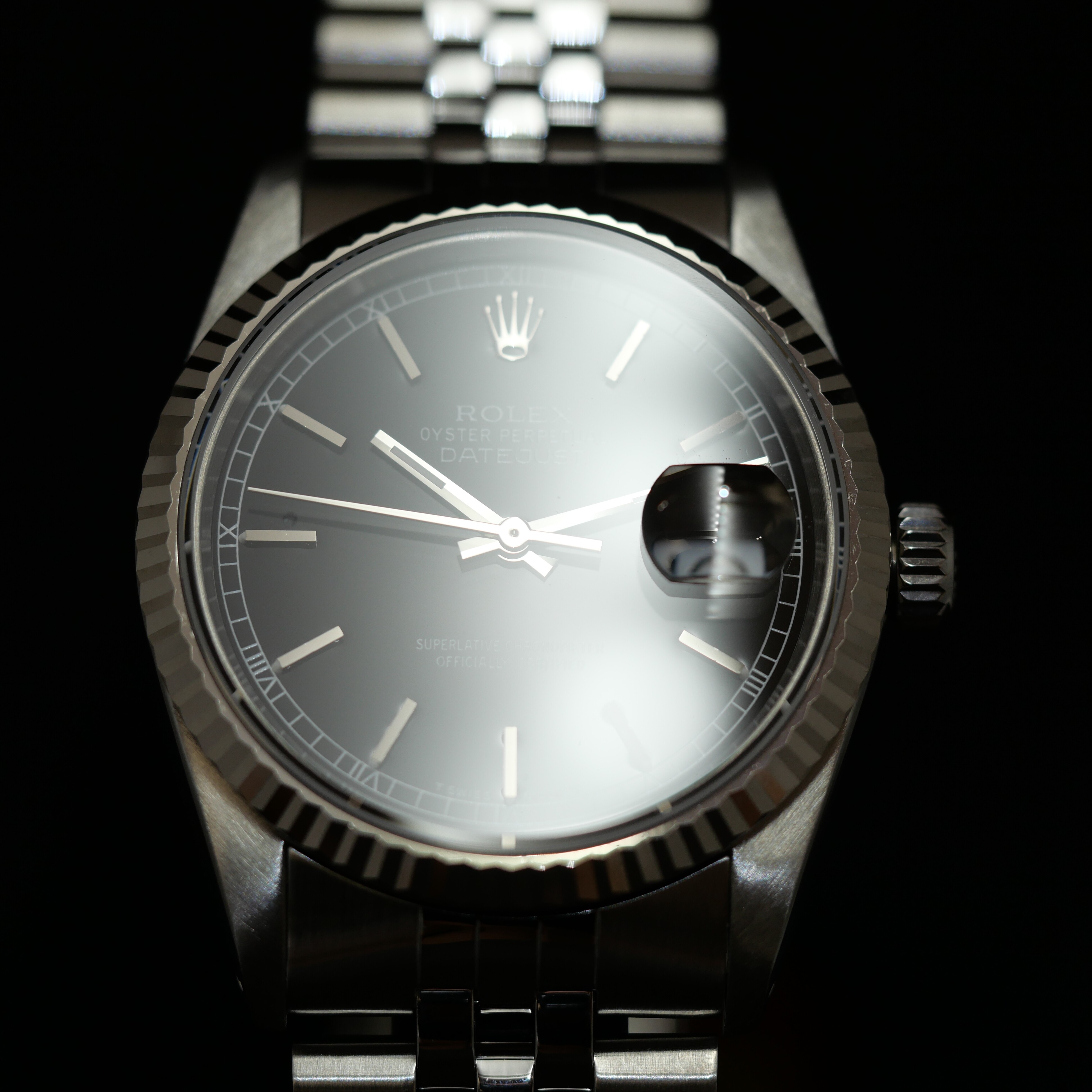 Rolex Datejust 36 Black Dial vue 6