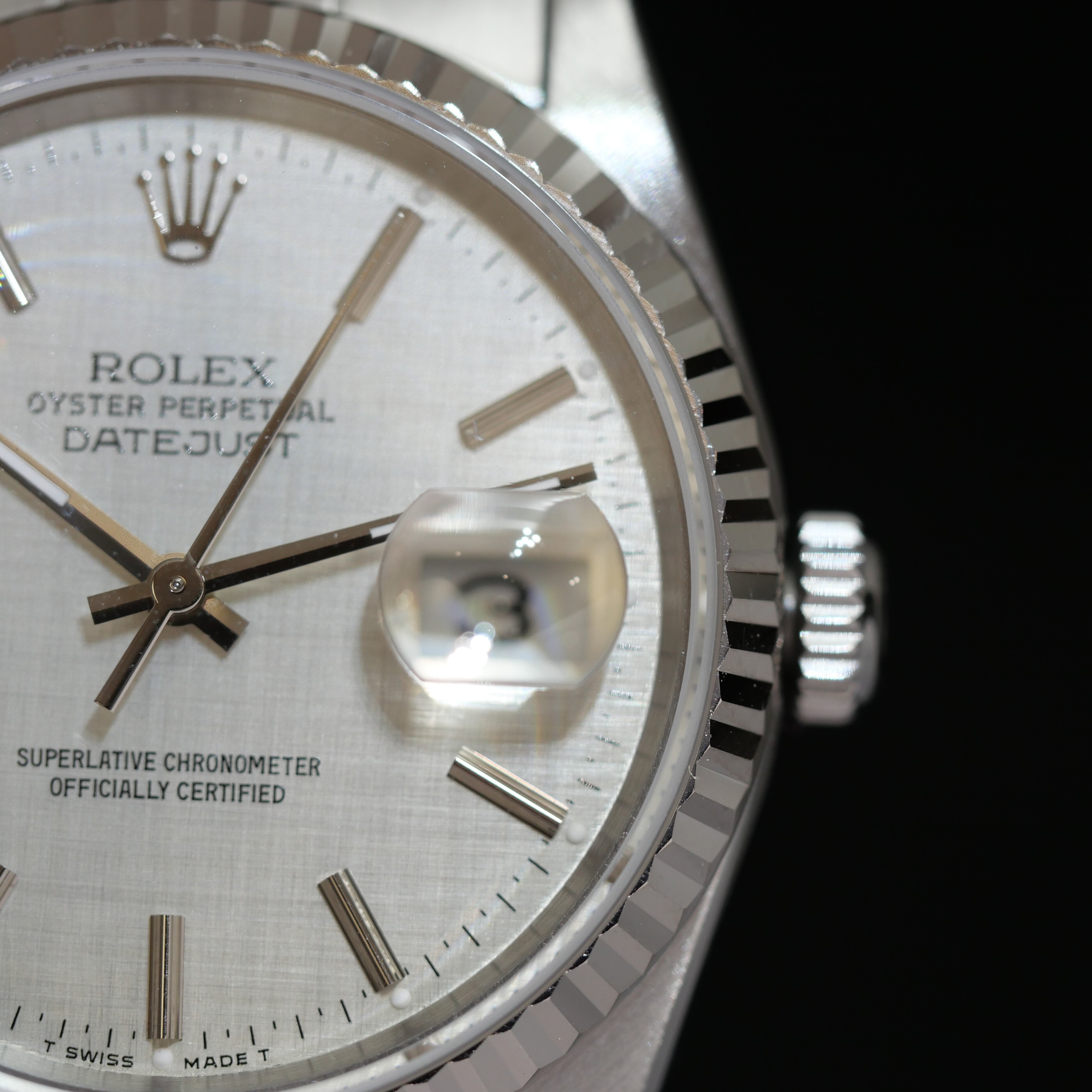 Rolex Datejust 36 Linen vue 5