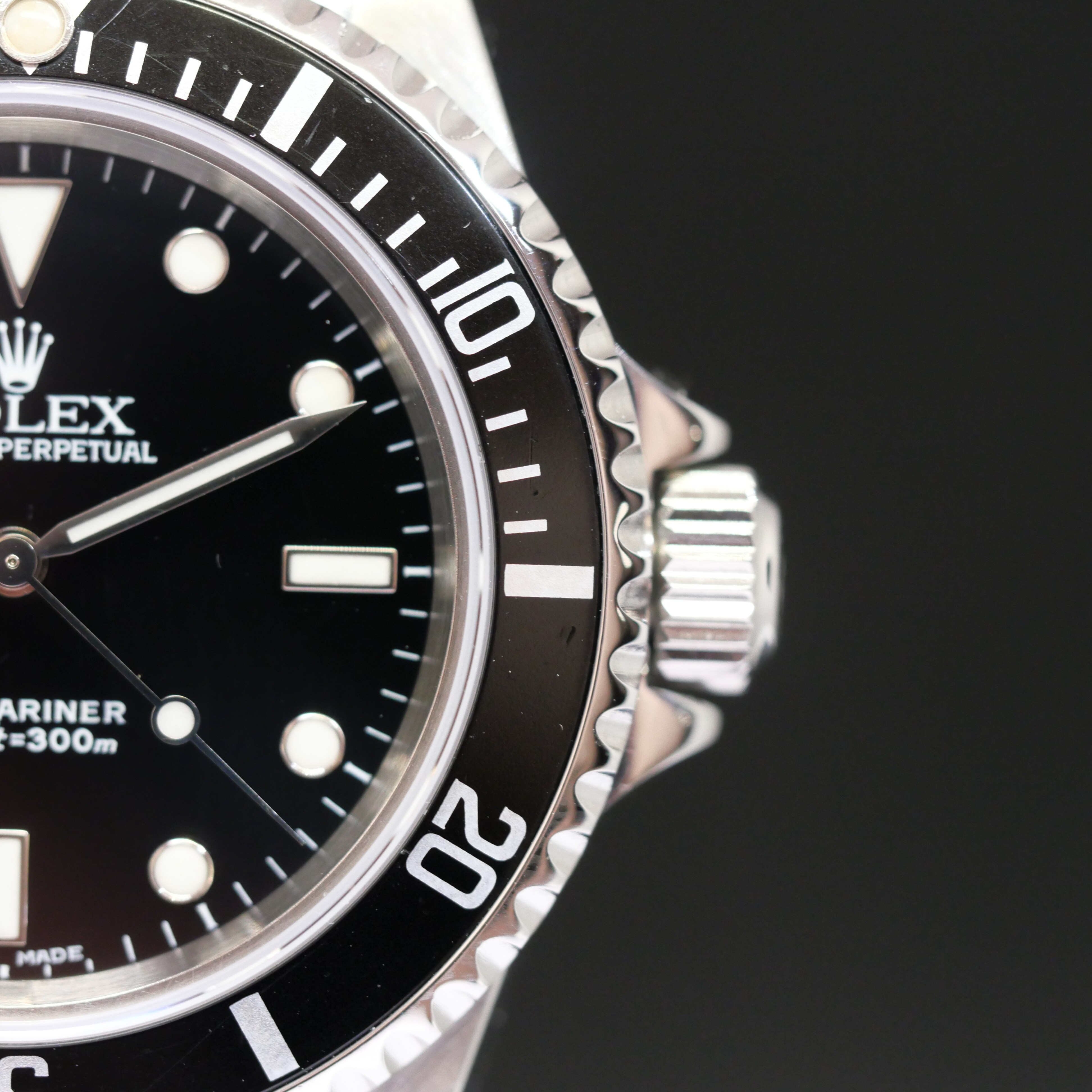 Rolex Submariner no date 2001 vue 3
