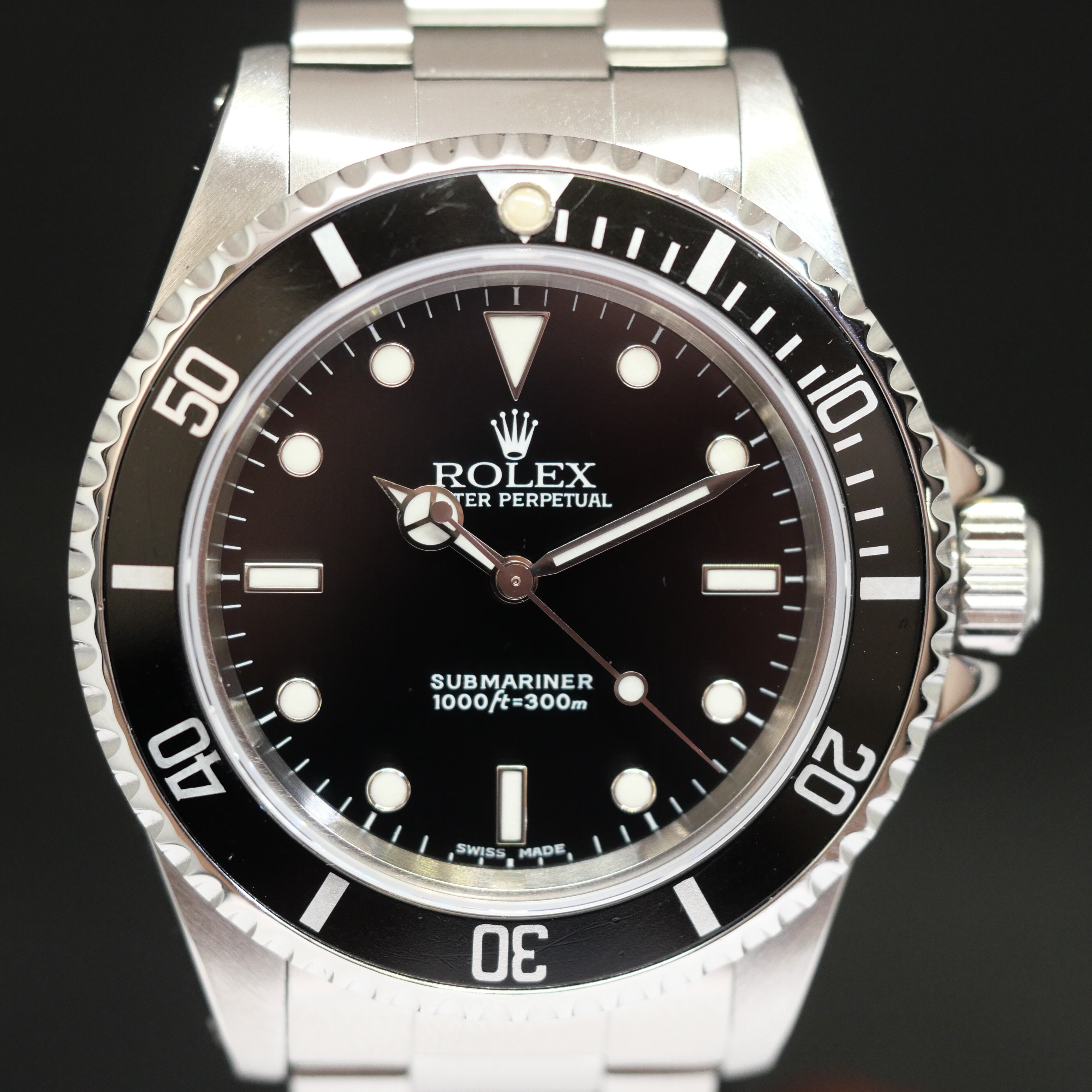 Rolex Submariner no date 2001 vue 2