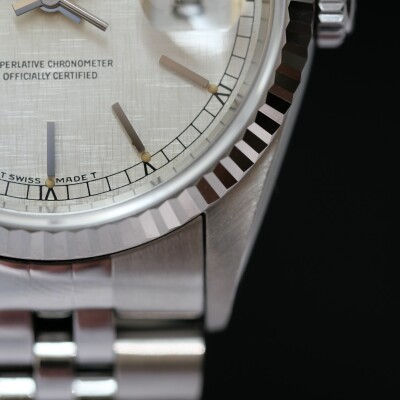 Rolex DateJust 36 Linen Dial