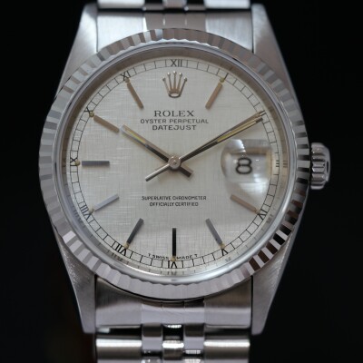 Rolex DateJust 36 Linen Dial