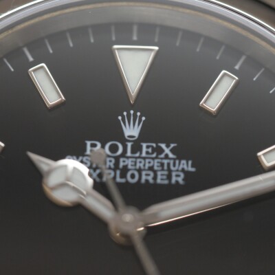 Rolex Explorer 1 36mm Black Dial