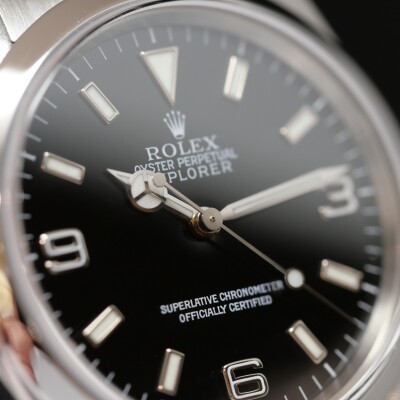 Rolex Explorer 1 36mm Black Dial