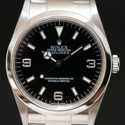 Rolex Explorer 1 36mm Black Dial
