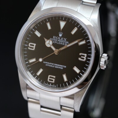 Rolex Explorer 1 36mm Black Dial