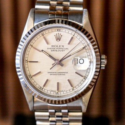 Rolex DateJust 36 Linen Dial