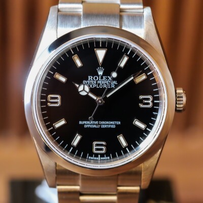 Rolex Explorer 1 36mm Black Dial