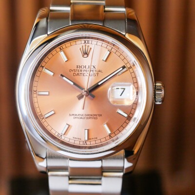 Rolex Datejust 36mm Pink dial