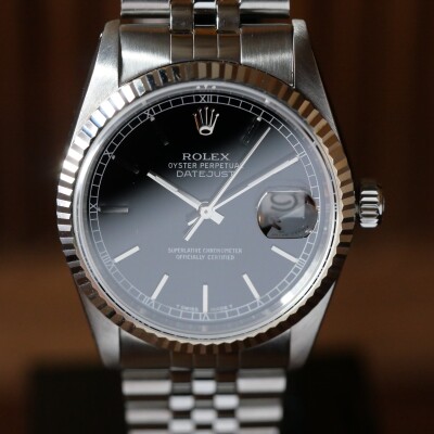 Rolex Datejust 36 Black Dial
