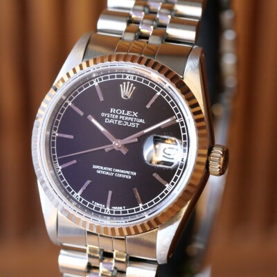 Rolex Datejust 36 Black Dial