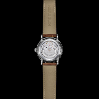 INSPIRATION – AUTOMATIQUE – ACIER & CUIR BRUN