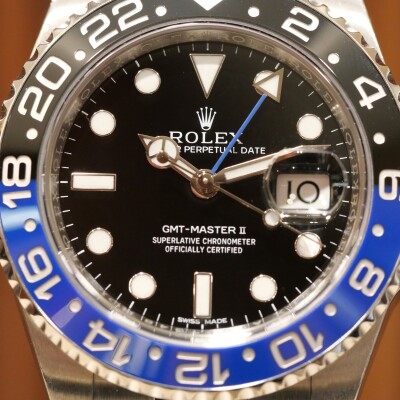 Rolex GMT MASTER II - BATMAN