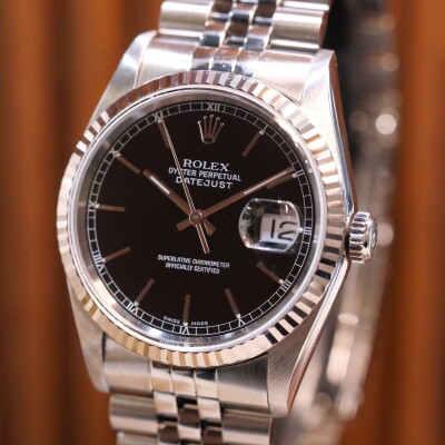 Rolex Datejust 36 black Dial